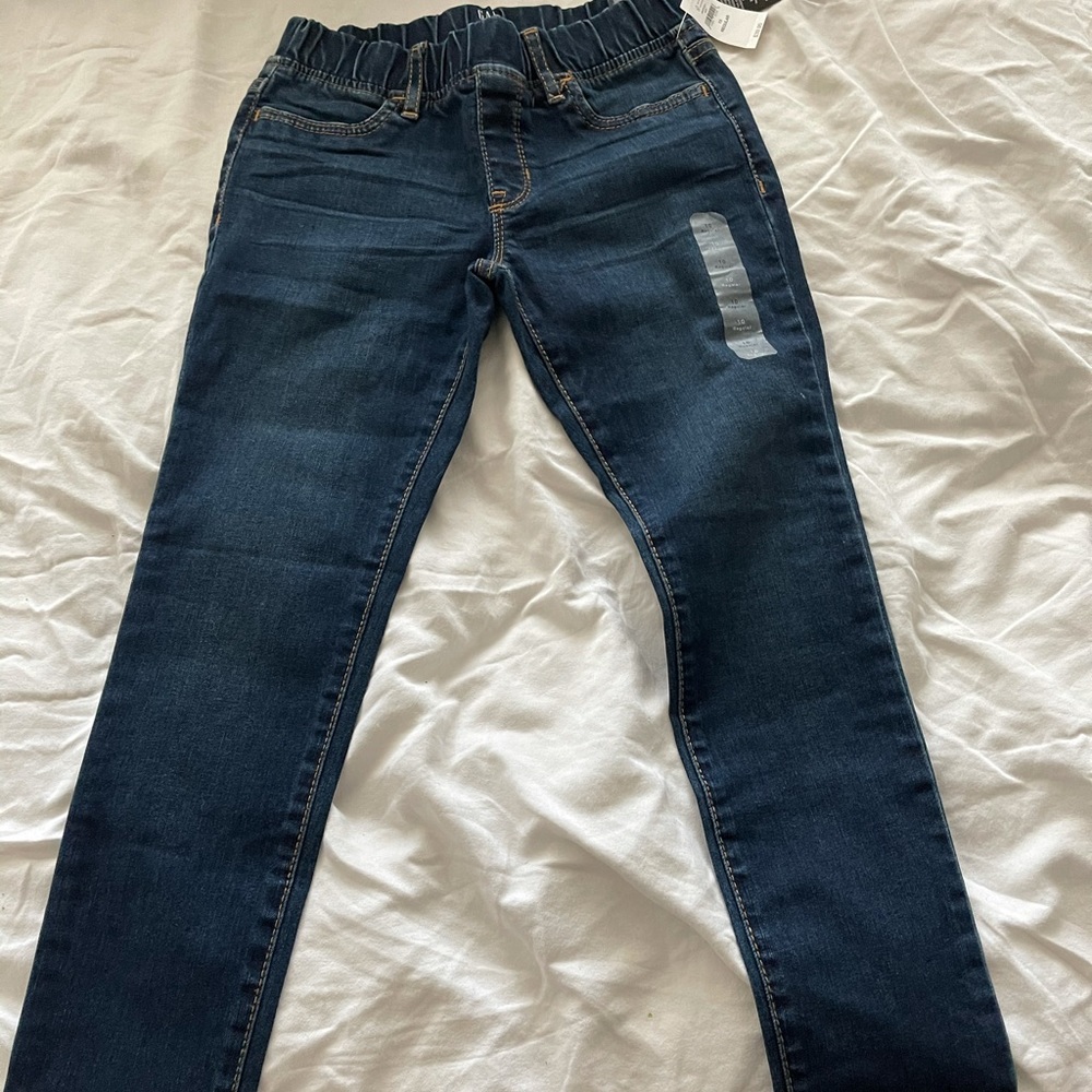 Girls elastic jeans